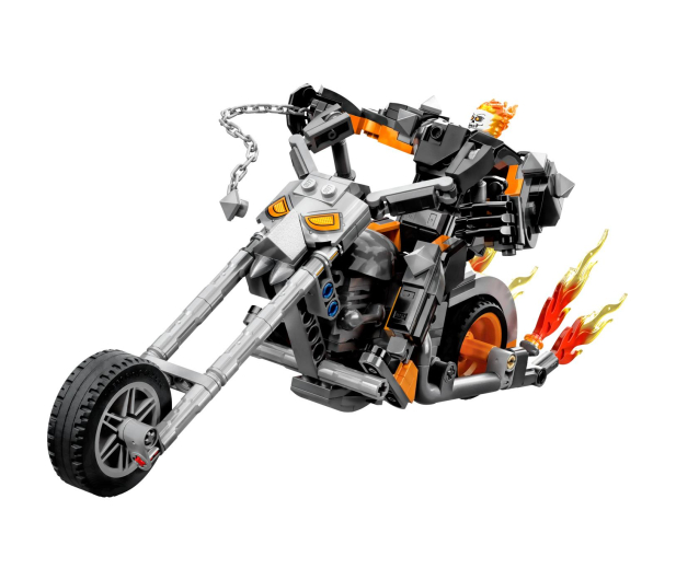 LEGO Marvel 76245 Upiorny Jeździec – mech i motor - 1091298 - zdjęcie 4